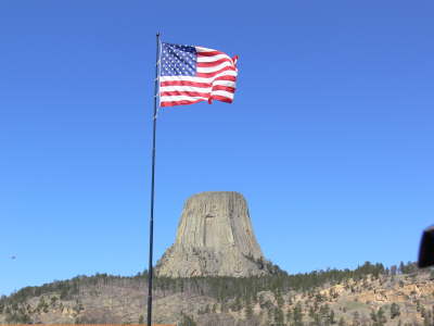 Tower and Flag