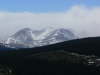 Storm behind the Mountain